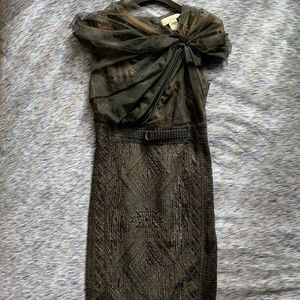 Byron Lars Beauty Mark Dress 90's Vintage Dress